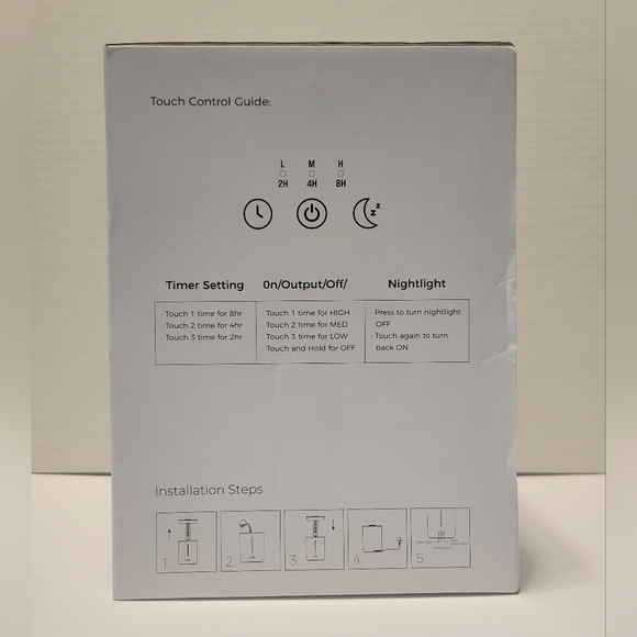 NuclearBlue 2.8L Ultrasonic Humidifier - Picture 2 of 4